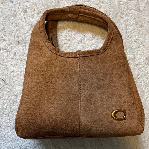 Coach Handbags - Coach Brown Suede Women's Bag